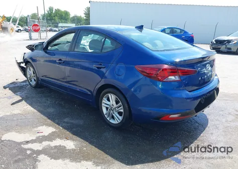 2020 Hyundai Elantra Sel from USA, damaged, VIN 5NPD84LF1LH596650